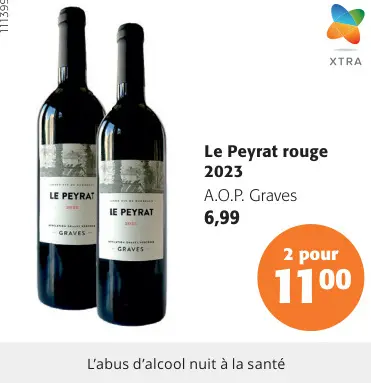 Offre: Le Peyrat rouge