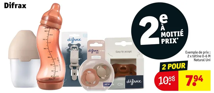 Offre: Difrax