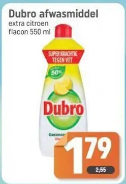 Aanbieding: Dubro afwasmiddel