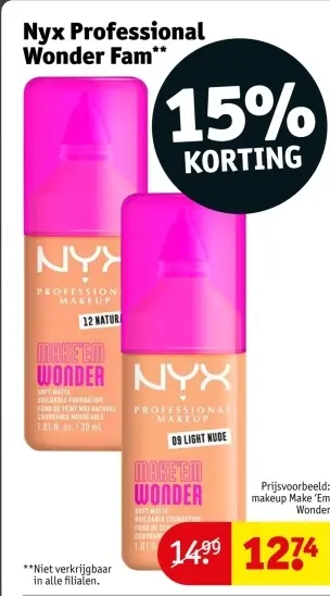 Aanbieding: Wonder Fam Make 'Em Wonder Foundation