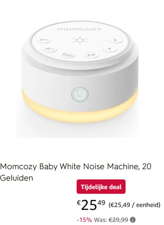 Promotie: Momcozy Sound Machine