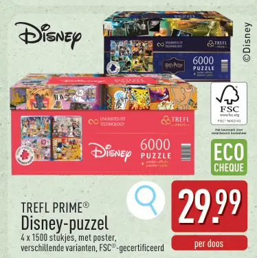 Aanbieding: Disney-puzzel