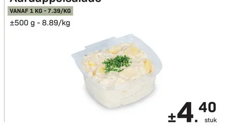 Promotie: Aardappelsalade