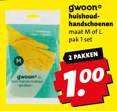 Aanbieding: Huishoudhandschoenen