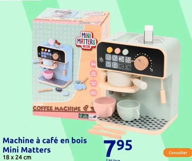 Offre: Machine à café en bois