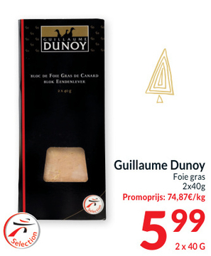 Aanbieding: Guillaume Dunoy Foie gras