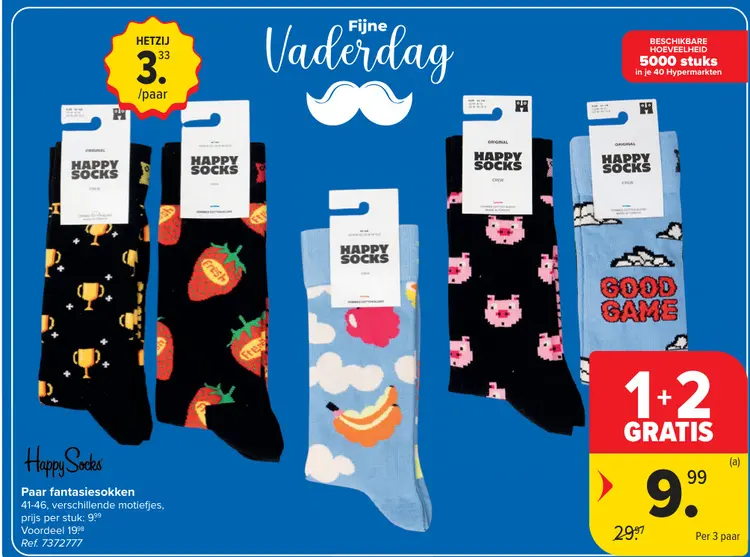 Promotie: Paar fantasiesokken
