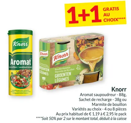 Offre: Aromat saupoudreur, Sachet de recharge 