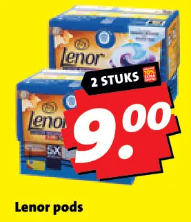 Aanbieding: Lenor pods