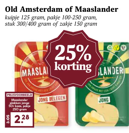 Aanbieding: Old Amsterdam of Maaslander