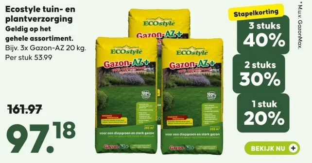 Aanbieding: Ecostyle tuin- en plantverzorging