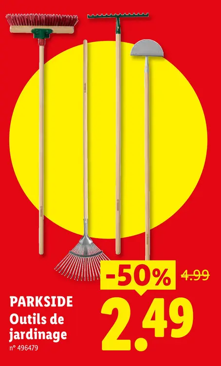 Offre: Outils de jardinage