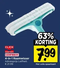 Aanbieding: 4-in-1 Raamwisser