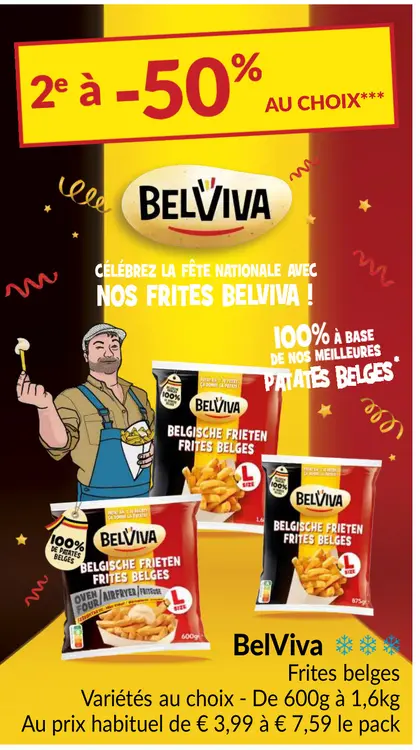 Offre: Frites belges