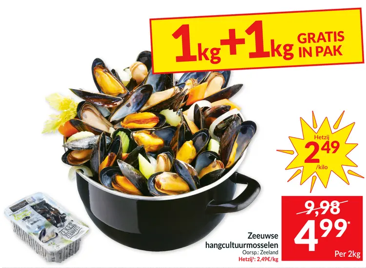 Promotie: Zeeuwse hangcultuurmosselen