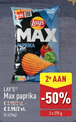 Promotie: Max paprika