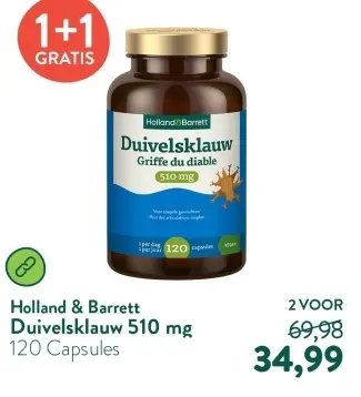 Aanbieding: Duivelsklauw 510 mg