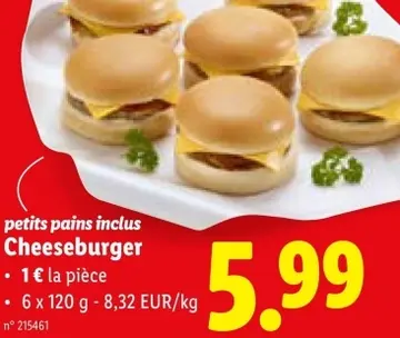 Offre: Cheeseburger