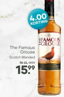 Aanbieding: The Famous Grouse