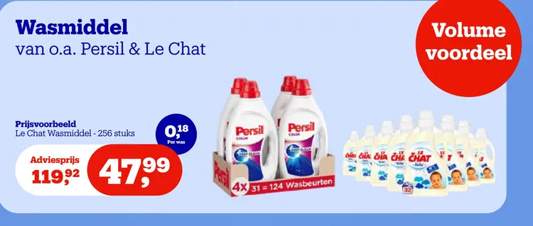Promotie: Wasmiddel
