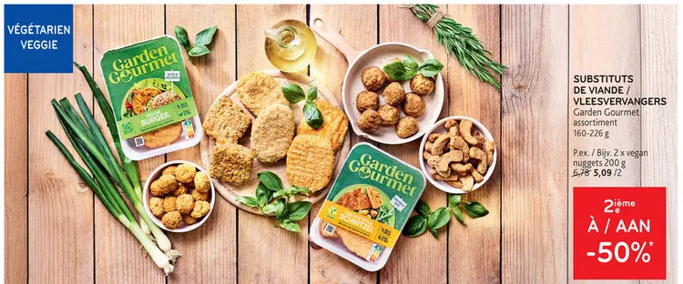 Offre: Substituts de viande / vleesvervangers