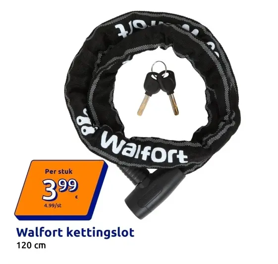 Aanbieding: ketting slot