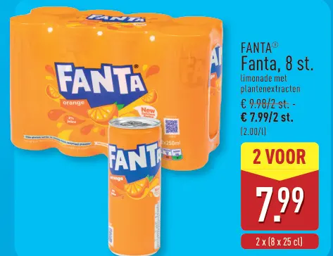 Promotie: Fanta, 8 st.