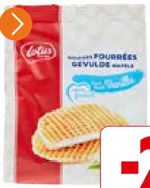 Promotie: Fourrees Gevulde Wafels