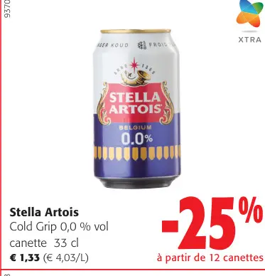 Offre: Stella Artois Cold Grip