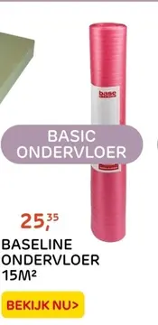 Aanbieding: BASELINE ONDERVLOER