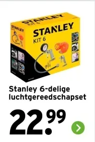 Aanbieding: Stanley luchtgereedschapsset