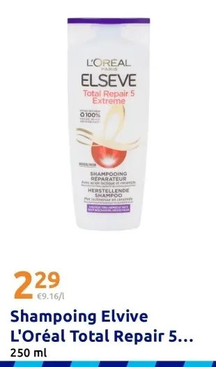 Offre: Shampoing Elvive L'Oréal Total Repair 5 Extreme