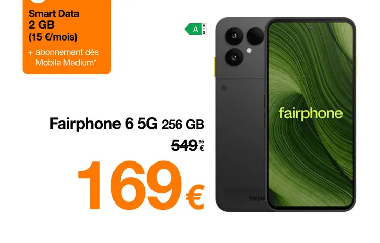 Offre: Fairphone 6 5G