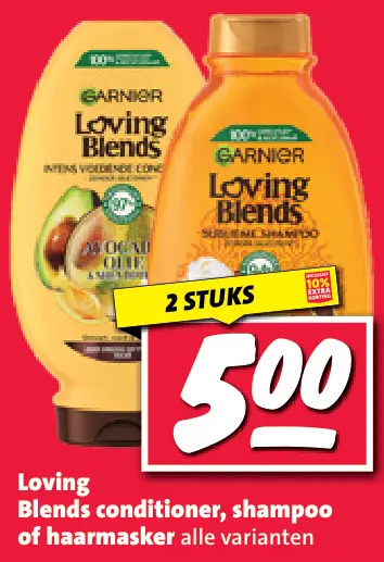 Aanbieding: Loving Blends conditioner, shampoo of haarmasker