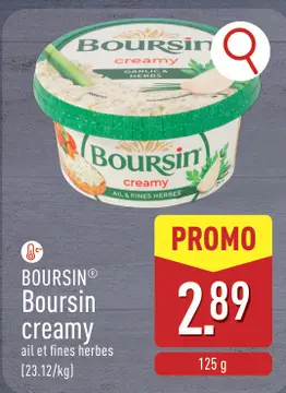 Offre: Boursin creamy