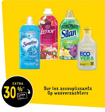 Aanbieding: assouplissants wasverzachters