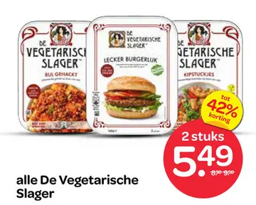 Aanbieding: De Vegetarische Slager