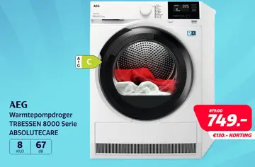 Aanbieding: AEG TR8ESSEN 8000 SERIE ABSOLUTECARE