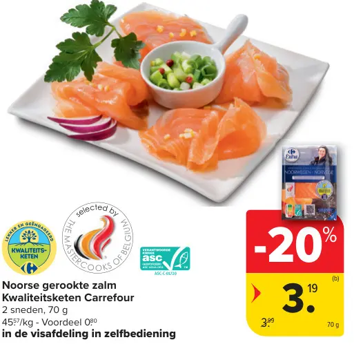 Promotie: Noorse gerookte zalm