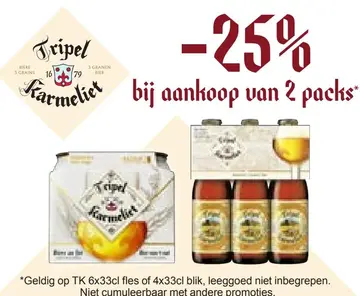 Aanbieding: Tripel Karmeliet