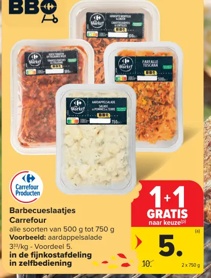 Promotie: Barbecueslaatjes