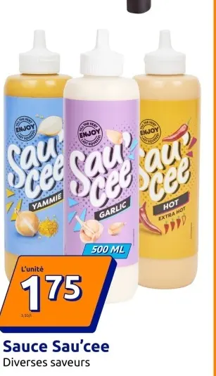 Offre: Sauce Sau'cee