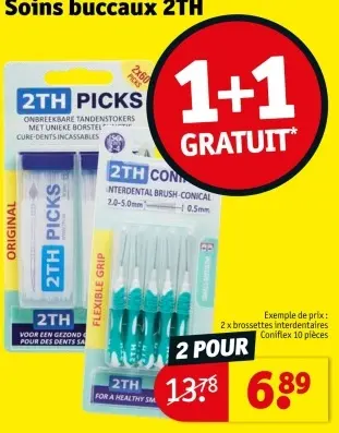 Offre: Picks and Interdental Brush - Conical