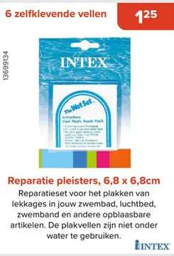 Aanbieding: Reparatie pleisters