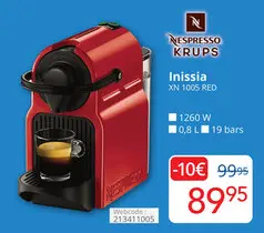 Offre: Inissia XN 1005 RED