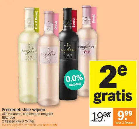 Promotie: Freixenet stille wijnen
