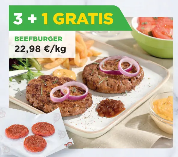 Promotie: Beefburger