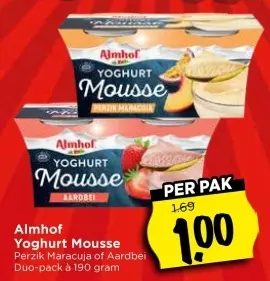 Aanbieding: Yoghurt Mousse