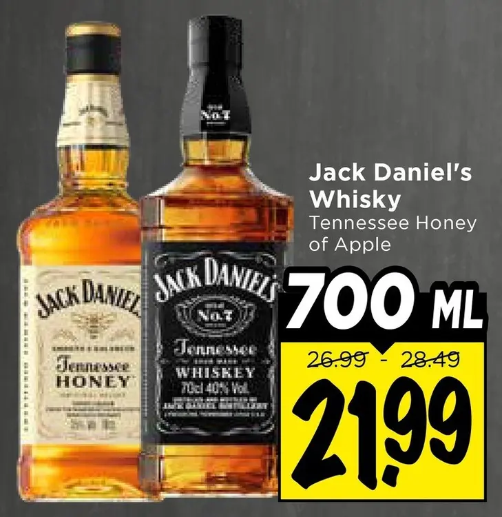 Aanbieding: Jack Daniel's Whisky