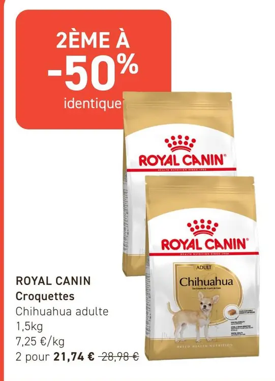 Offre: Croquettes Chihuahua adulte